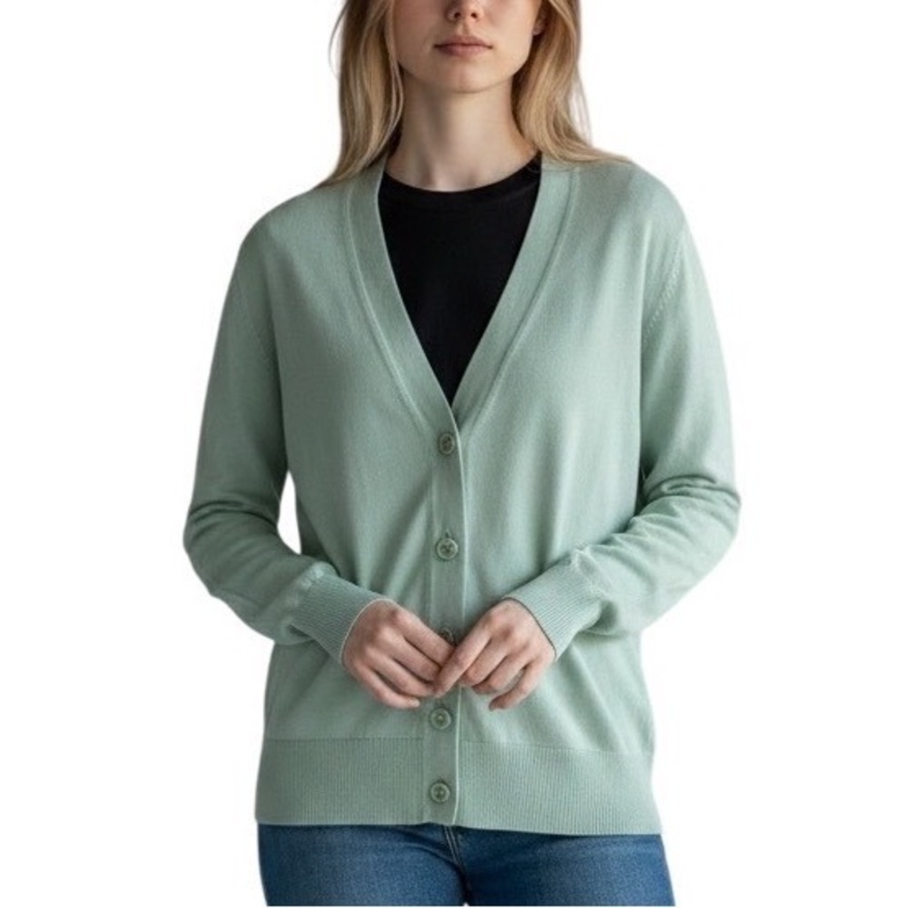 Tory Burch Logo Button Cardigan